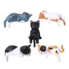 Mini Cat Figures, 5-Piece Set view 1