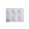 Silicone Bunny Cake Mold with Hollow Design (White, One Size) view 1