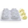 Silicone Bunny Cake Mold with Hollow Design (White, One Size) view 2