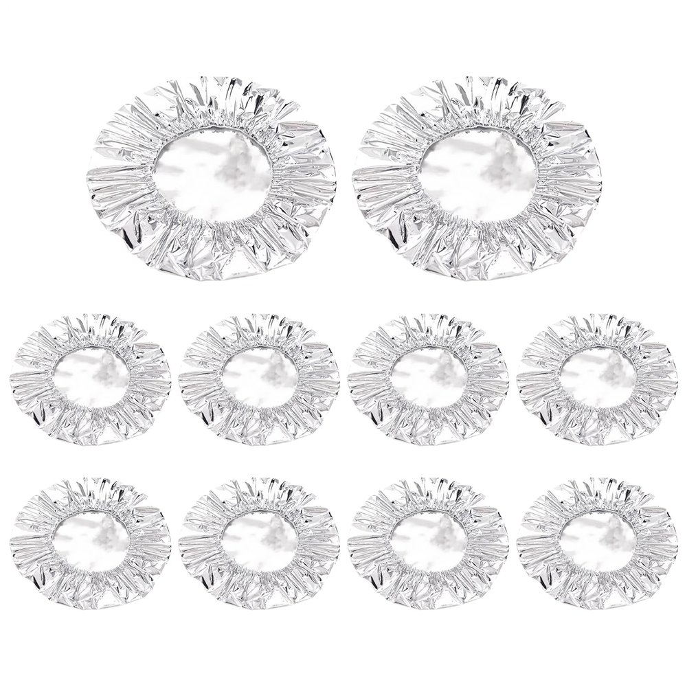 Reusable Bowl Covers - 10 Pack Aluminum Foil