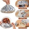 Reusable Bowl Covers - 10 Pack Aluminum Foil view 3