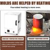 JIANGYUXINLI 2000 W Electric Muffle Kiln, 1150°C, Digital Control view 3
