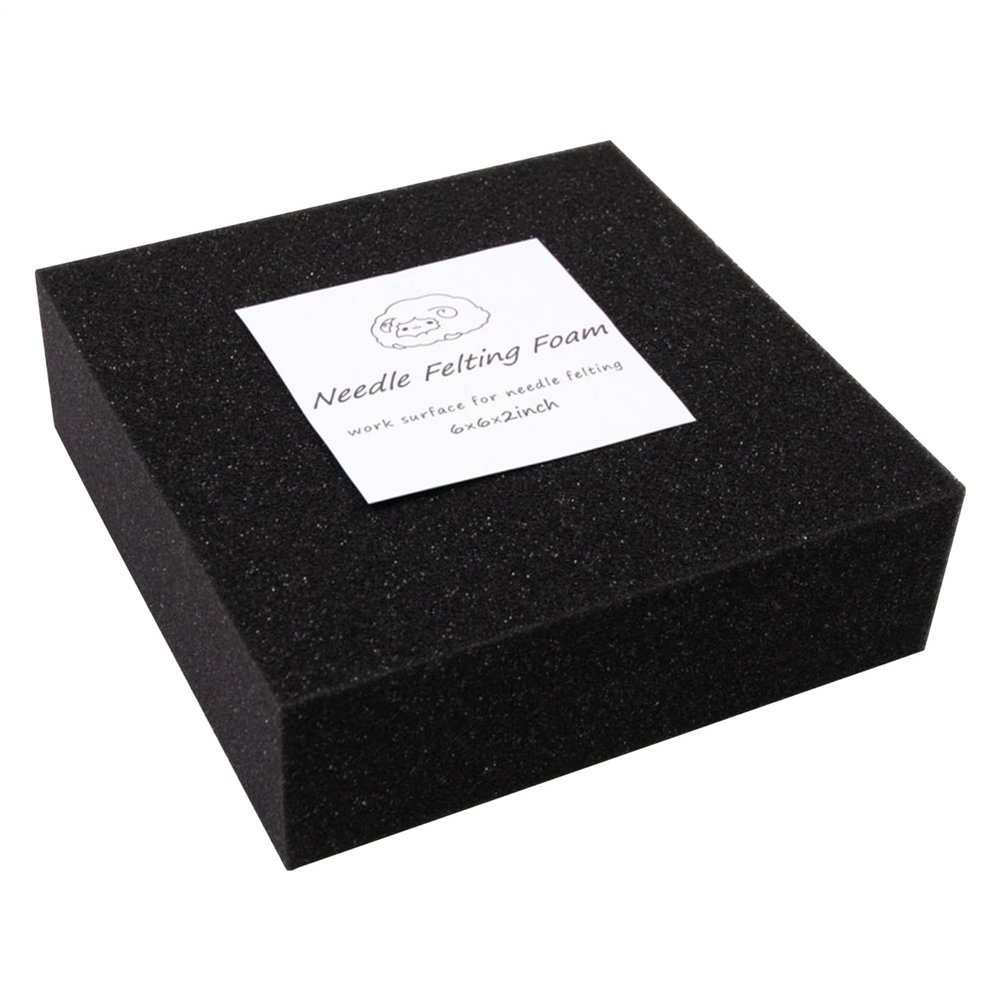 Black Felt Needle Mat