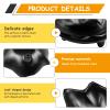 xtemtoamz Small Dip Bowls - Black Leaf-Shaped view 3