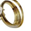 1 Pc H62 Thin Brass Sheet Strip, 1060 mm Thickness, Brass Foil Sheet for DIY Jewelry Making, 1-Meter Roll (0.03 x 80 x 1000 mm) view 2