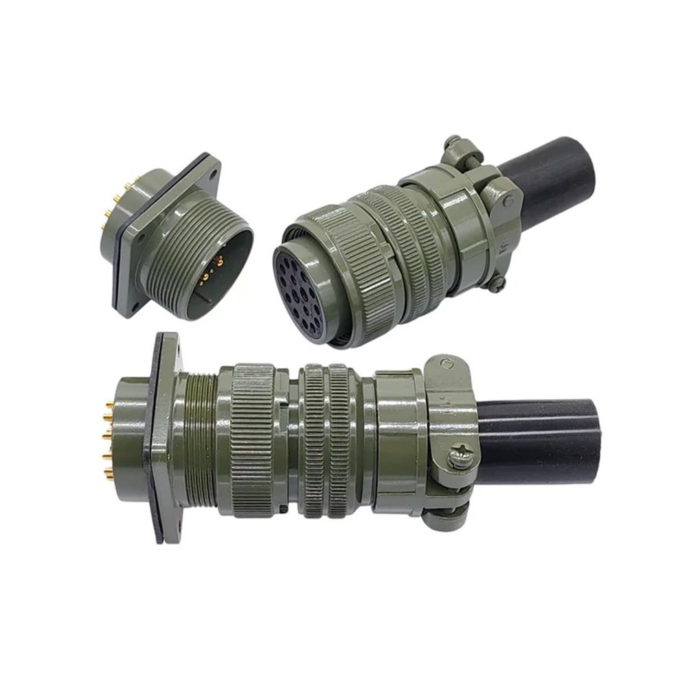 MIL-C 5015 / MIL-STD Circular Connector Socket MS3102 MS3106 MS3108, 1 Piece (3102 24-7P)