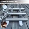 Glass Railing Post Set for Indoor Stairs, Terraces, Fences, Attics, and Verandas, Sapphire, 105 cm/43 in view 4