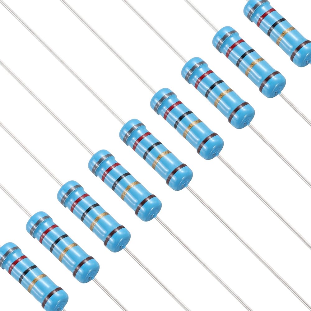 PATIKIL 50-Piece 82 Ohm 2W Metal Film Resistors