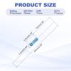 PATIKIL 50-Piece 82 Ohm 2W Metal Film Resistors view 2
