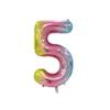 40cm Number Balloon Decoration - Birthday Party - Number 5 view 1