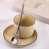 Quilax 4-Piece Silver Latte Macchiato Spoon Set view 3