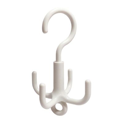 Belt Organizer with 4 Hooks - 360-Degree Swivel Hanger