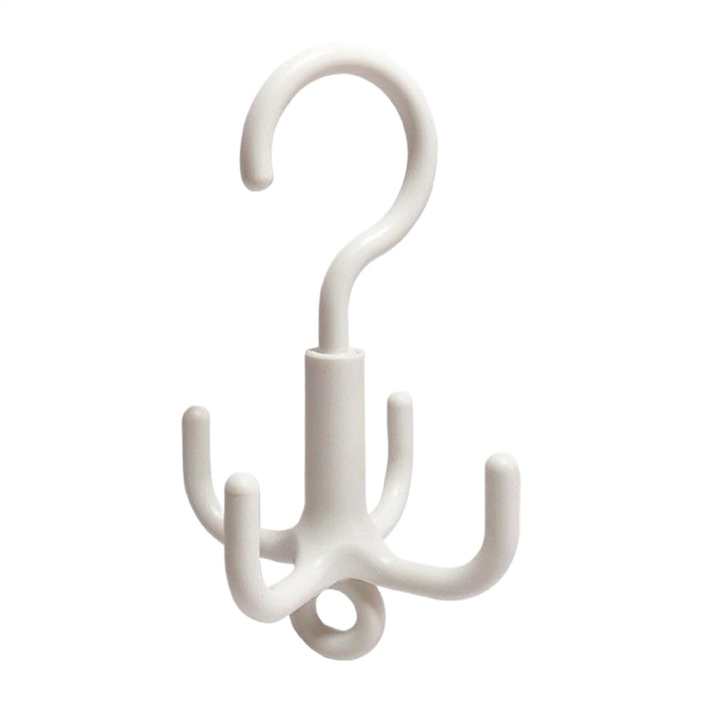 Belt Organizer with 4 Hooks - 360-Degree Swivel Hanger
