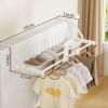 HpLive Adjustable Stainless Steel Radiator Drying Rack, 50 cm, White view 2
