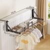 HpLive Adjustable Stainless Steel Radiator Drying Rack, 50 cm, White view 4