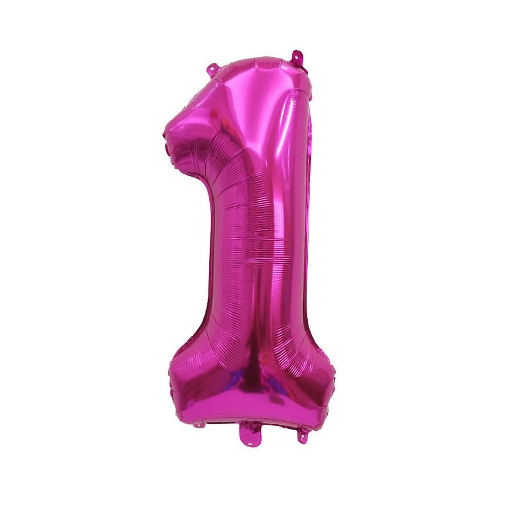 40cm Number Balloon Decoration - Rose Gold 1