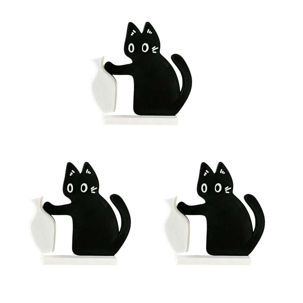 Cute Magnetic Cat Whisker Holder