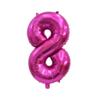 40cm Number Balloon Decoration - Rose Gold 8 view 1