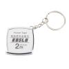 Mini Tape Measure with Keychain, 2 m Retractable Steel Tape view 1
