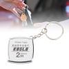 Mini Tape Measure with Keychain, 2 m Retractable Steel Tape view 3