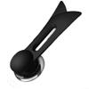 Stainless Steel Pot Lid with Tempered Glass and Bakelite Handle (Black) view 1