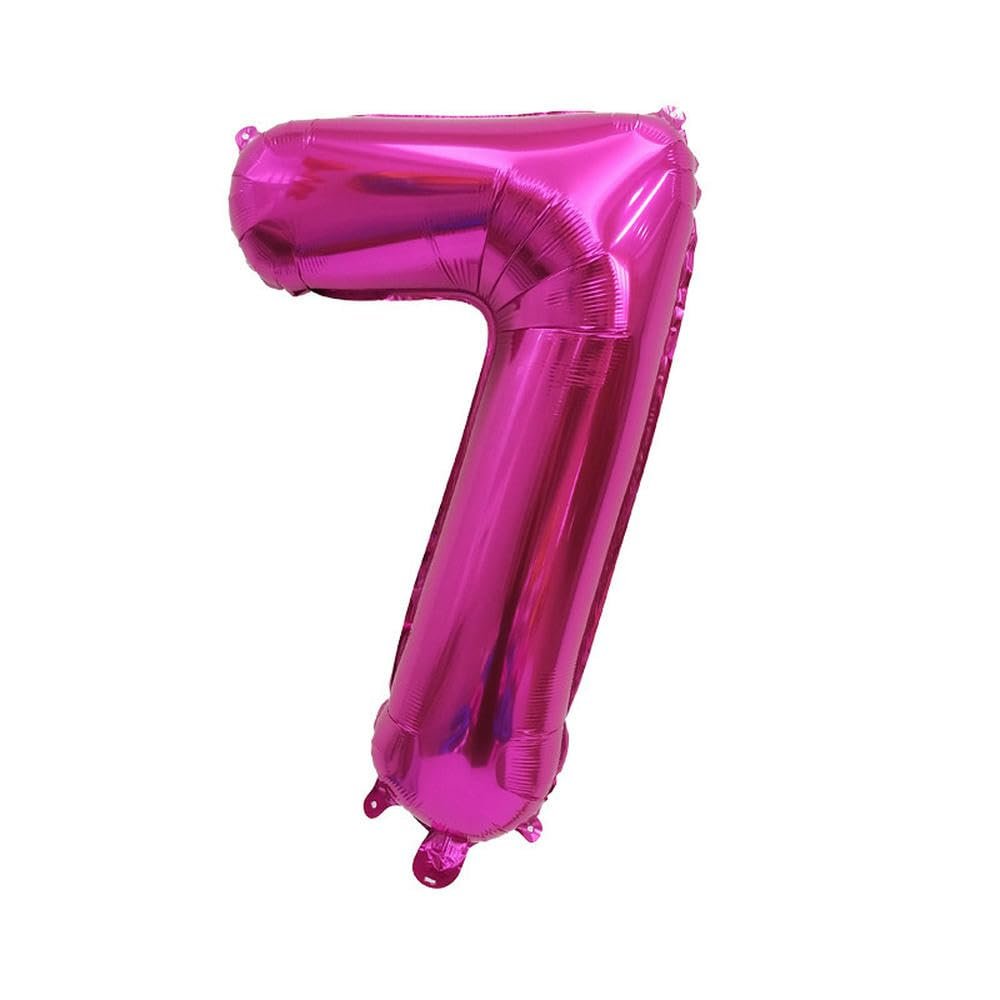 40cm Number Balloon Decoration - Rose Gold 7