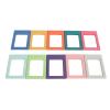 XUMIUZIY Adhesive-Free Refrigerator Magnet Picture Frames, 7.6 cm, 10-Pack, Lightweight Magnetic Frames for Dishwashers view 3