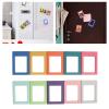 XUMIUZIY Adhesive-Free Refrigerator Magnet Picture Frames, 7.6 cm, 10-Pack, Lightweight Magnetic Frames for Dishwashers view 4