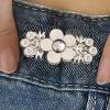 Pant Waist Tightener | 2 Pairs Adjustable Button Buckles view 3