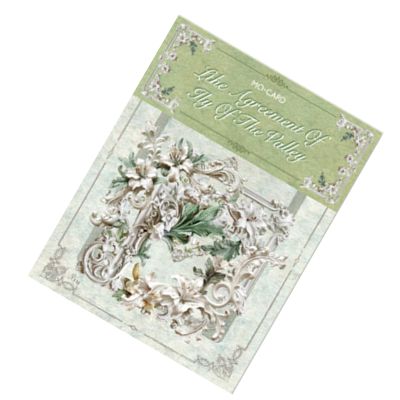Vdaxvme 20-Piece Vintage Scrapbooking Stickers
