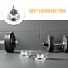 ibasenice 4-Piece 28 mm Anti-Loosening Dumbbell Nuts view 3