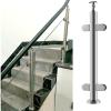 Glass Railing Post Clamp System, Light Gray, H110 cm view 1