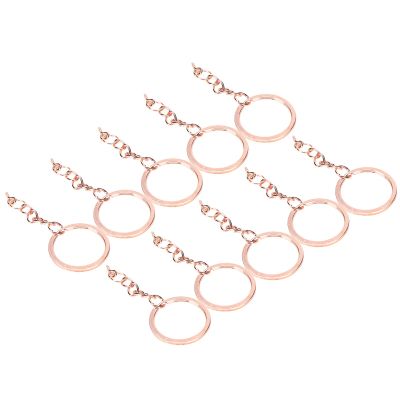 RASTKY DIY Keychain Accessories, 10-Piece Set