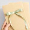 2 Rolls of 10mm Gift Ribbon Green view 4