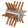 Stainless Steel and Rubber Poultry Plucker with Drill Attachment view 1