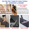 Auen Anti-Slip Stair Mat, Dark Gray, 25 x 180 cm view 3