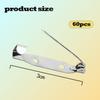 60 Pack Safety Pins for DIY Projects view 2