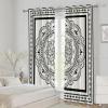 Tyafsgvqo Vintage Boho Curtains, Indian Mandala, Light-Blocking view 3