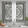 Tyafsgvqo Vintage Boho Curtains, Indian Mandala, Light-Blocking view 4