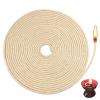 Cotton Wick for Lamps 10m x 4mm view 1