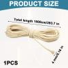 Cotton Wick for Lamps 10m x 4mm view 2