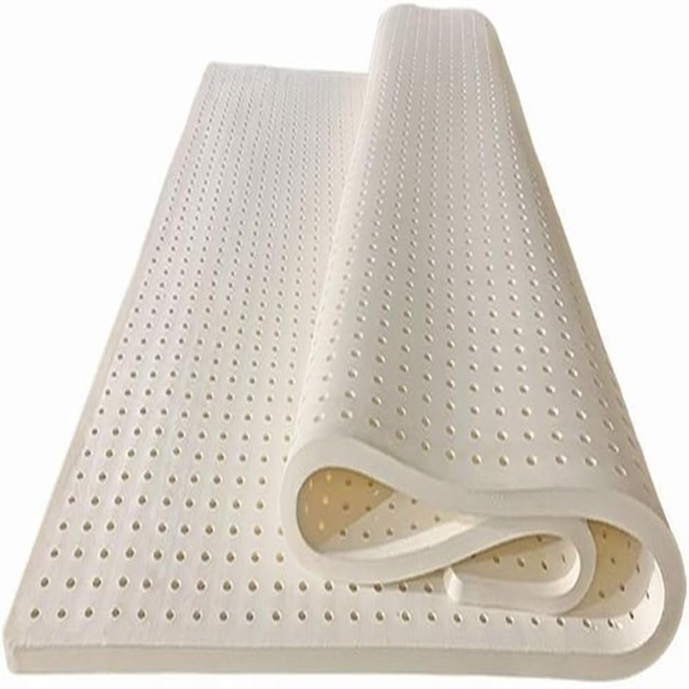 Generic Natural Latex Mattress, 100% Natural Latex, Soft Comfort, 2.5 cm Thick, with Cotton Cover, 180 x 200 cm