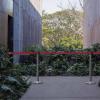 Crowd Control Stanchions for Ropes and Red Carpets, Stainless Steel, Black/Silver, Water-Filled Base, 5 m Height view 2