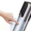 Crowd Control Stanchions for Ropes and Red Carpets, Stainless Steel, Black/Silver, Water-Filled Base, 5 m Height view 4
