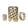 Graphite-Copper Bushing, 1 pc., 6 mm Inner Diameter, Oil-Free Self-Lubricating Graphite-Brass Bearing Sleeve, 12 mm Outer Diameter, JDB (6 × 10 × 8 mm) view 2
