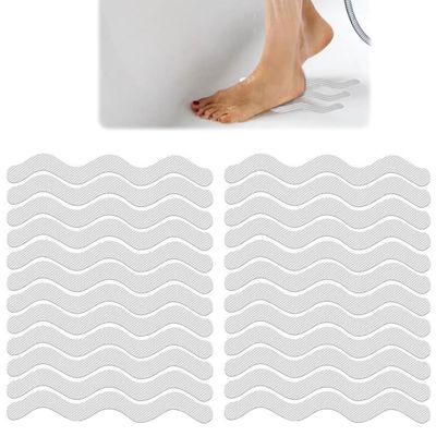 QEXUJOW Anti-Slip Stickers for Bathtubs - 24 Pack
