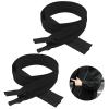 2-Pack Plastic Zippers, Double Slider #5 Two-Way Separating Zippers for DIY Projects view 2