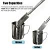 Telescopic Stainless Steel Water Sampler, 500 ml/1000 ml, Graduated Extension, for Accurate Water Sampling view 3