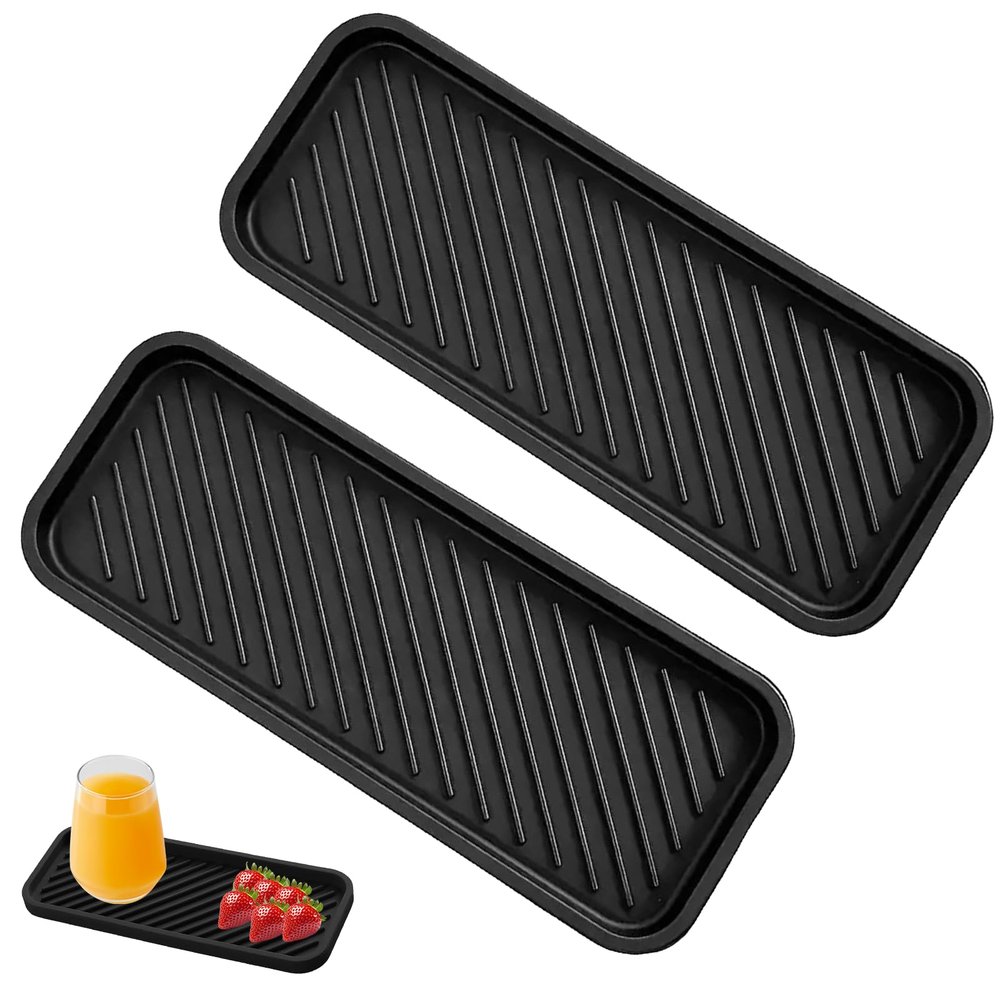 BaZuyunMd 2-Piece Silicone Drying Mat Set