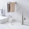 Gdfnmogo Stainless Steel Wall-Mounted Soap Dispenser, 250 mL, for Bathroom and Kitchen, Rust-Resistant Space-Saving Design (Gold) view 2